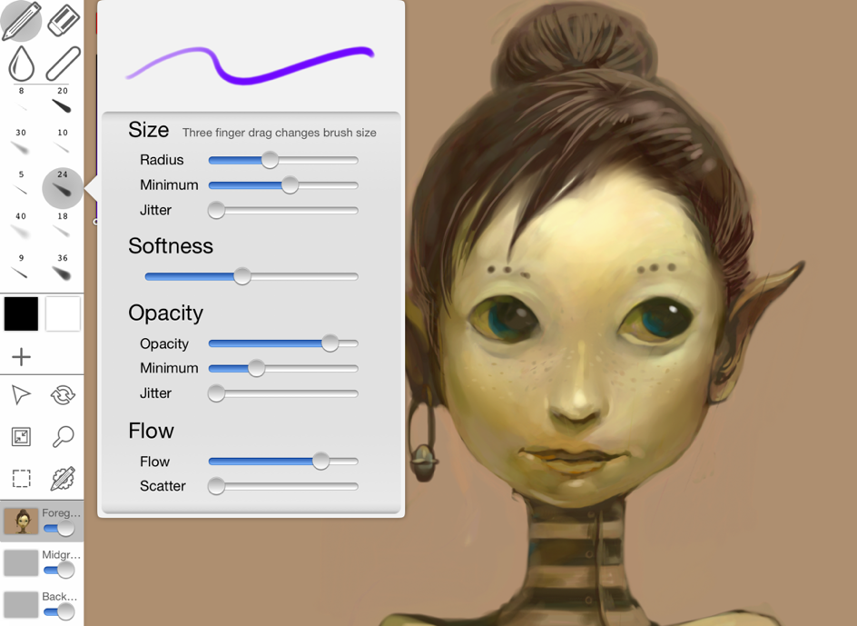 inkist brush preview